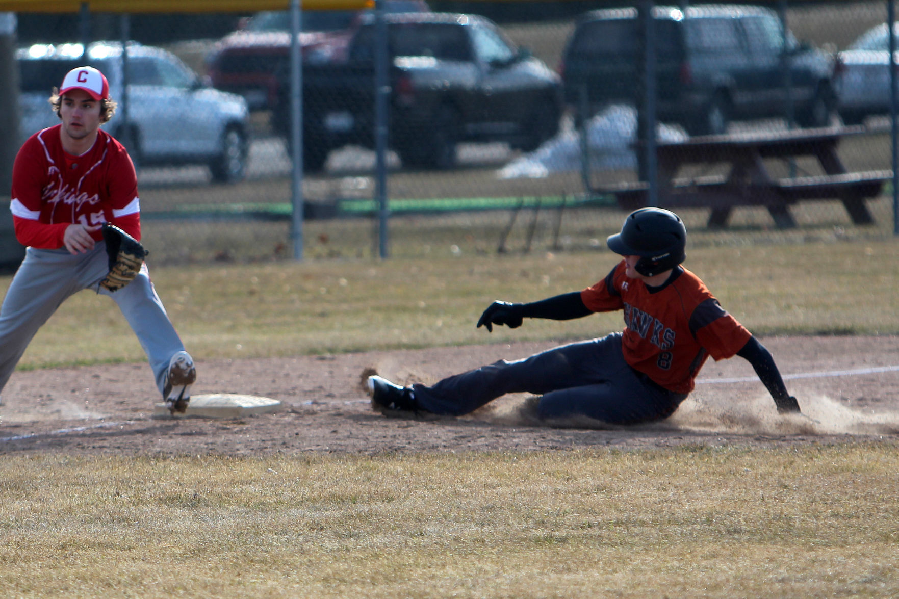 Colfax at Bloomer baseball 4-9-19